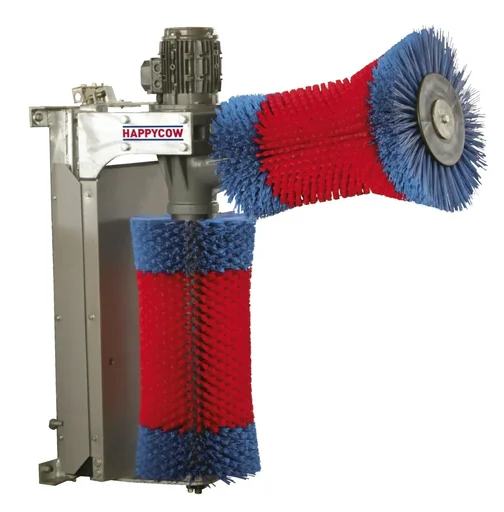 "Cow grooming machine HappyCow Duo with high-quality polyamide bristles image"