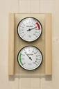 Hygrometer and thermometer set