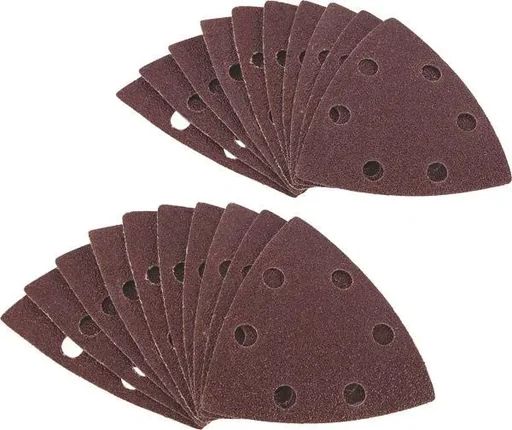 "Sandpaper set 20-piece for triangular sander, grain 120 image"
