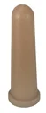 Latex teats, 10 cm, beige, 5 pieces