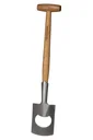 Spade Leisure spade, bottle opener, wooden handle with T-piece