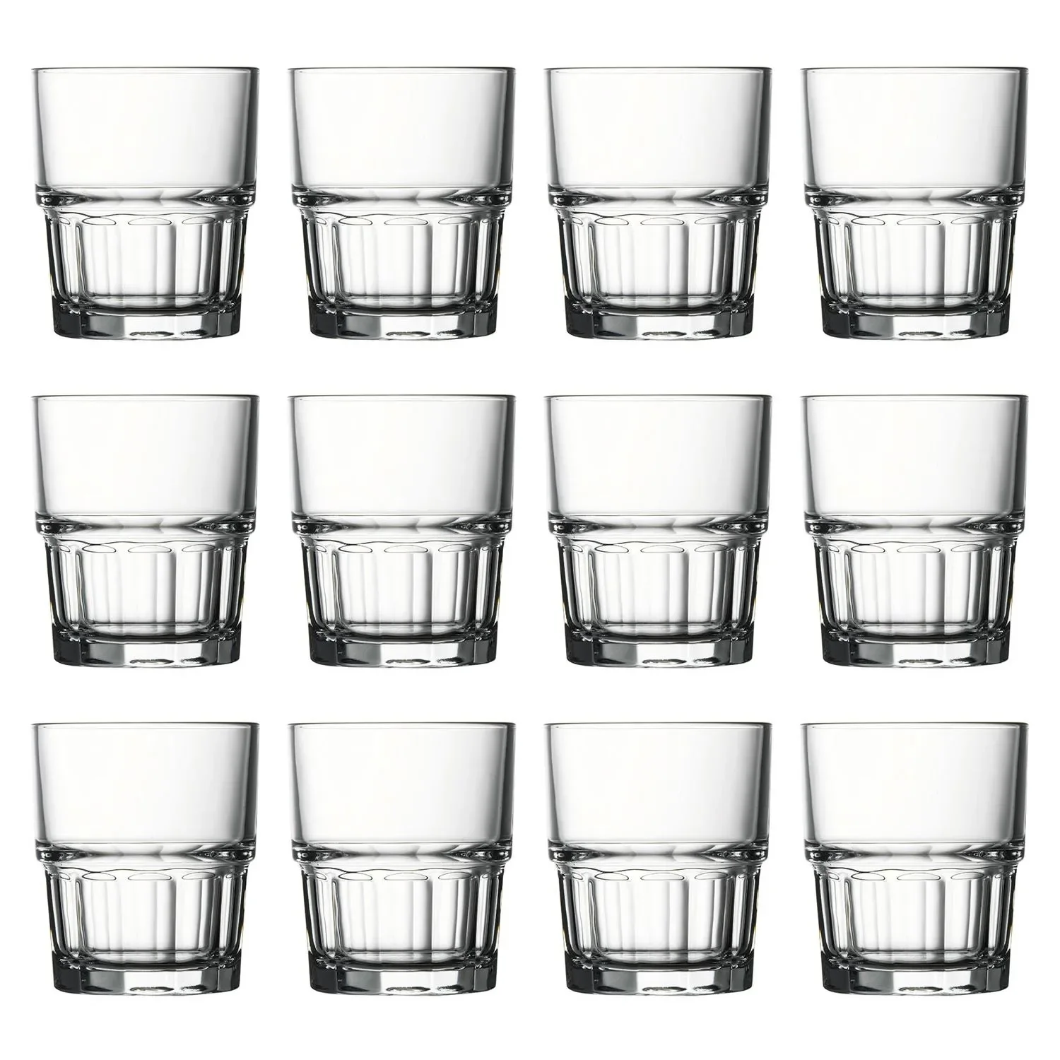 "Drinking glasses, Water glasses set of 12 - Next, 200ml image"