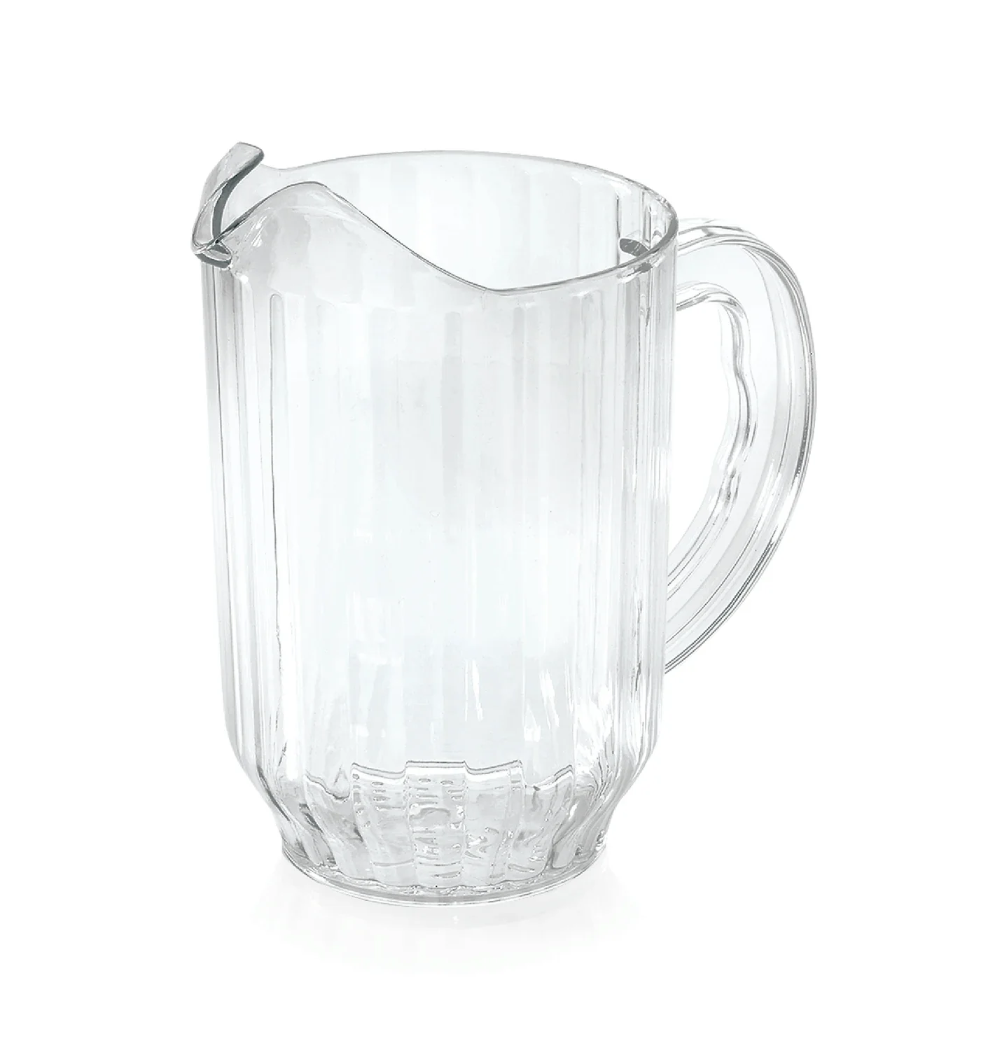 Jug, Glass pitcher with polycarbonate ice lip, 1,8 ltr