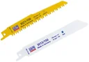 Reciprocating saw blade set "Basic" for wood and metal, 2-piece