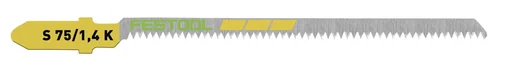 "Jigsaw blade S 75/1.4 K/5, 5 pieces image"