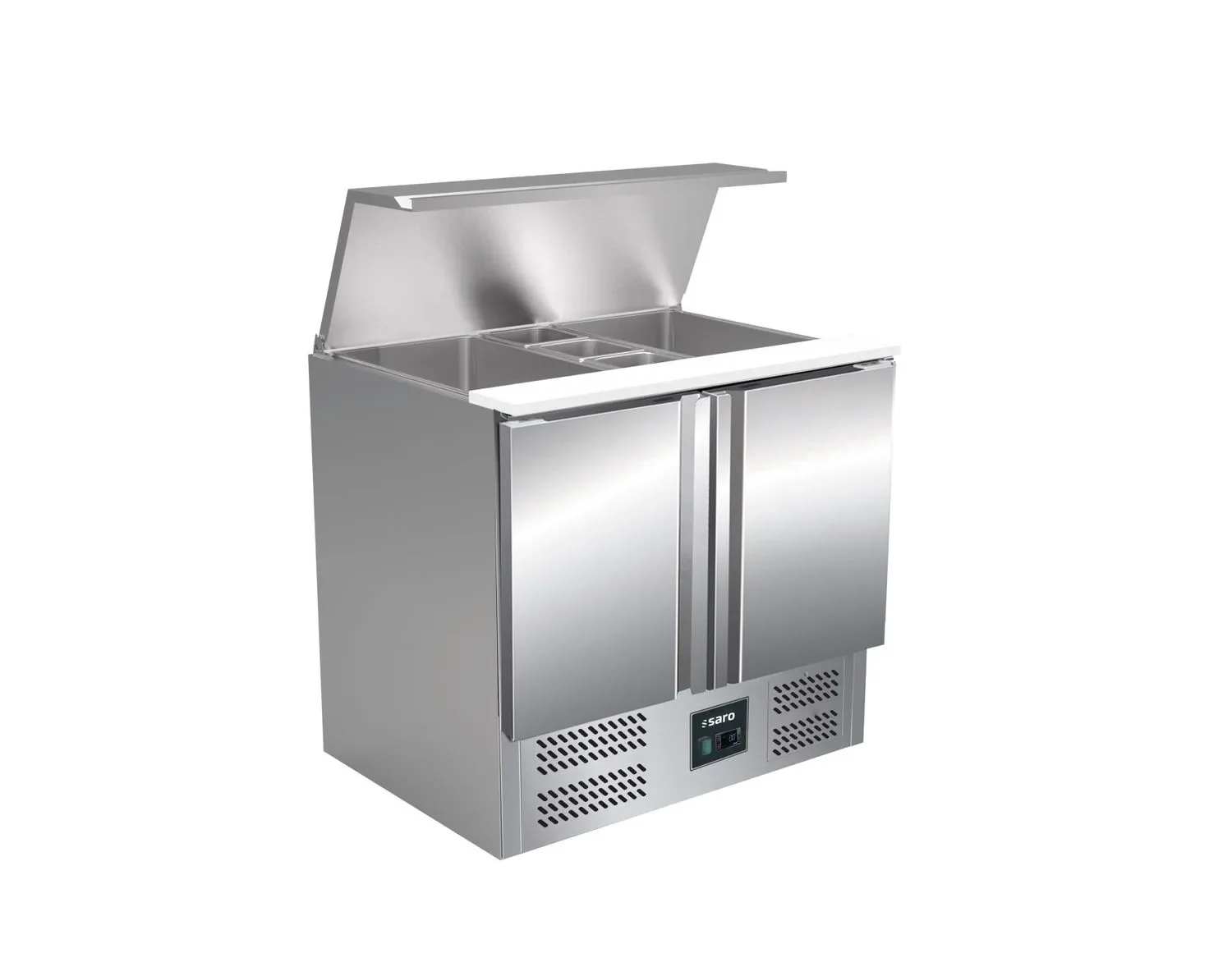 "Saro Saladette, Salad bar fridge with 2 doors, model BALDUR S 900 image"