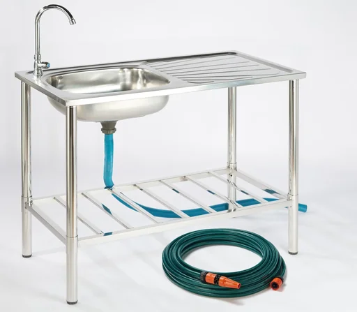 "Multifunctional washbasin with hose set image"