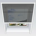 Uno insect screen pleated blind, 134 x 160 cm for roof windows