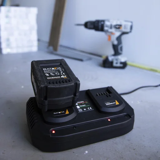 "Maxxpack 18V double charger 2 x 3.5Ah image"