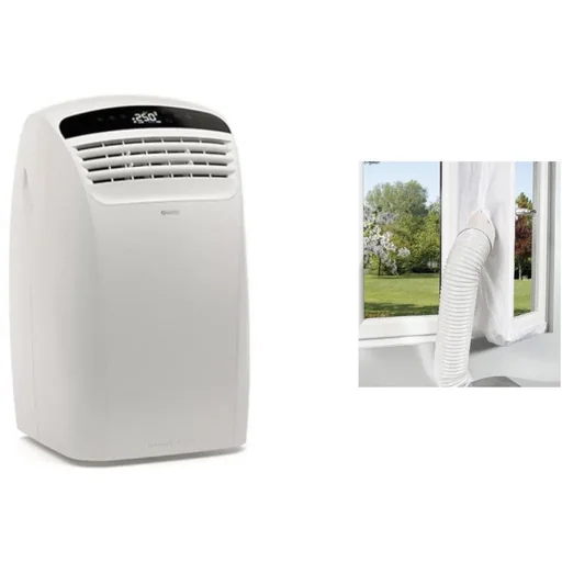 "Portable air conditioner with hose and window seal kit - Splendid Dolceclima Silent 10P - 10,000 BTU/h image"