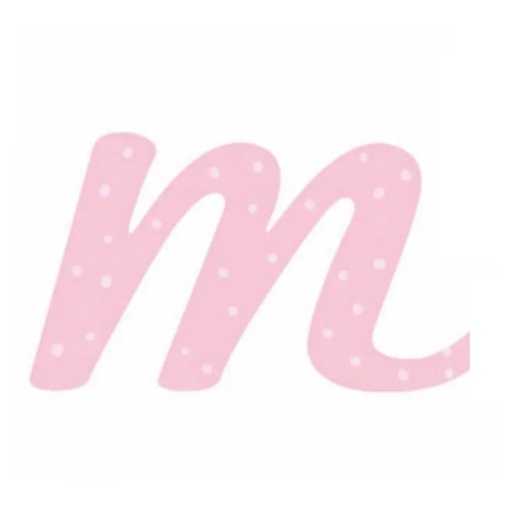 "Lilipinso sticker pink letter m image"