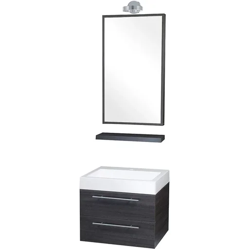 "Bathroom furniture Force 58 cm - Grey image"