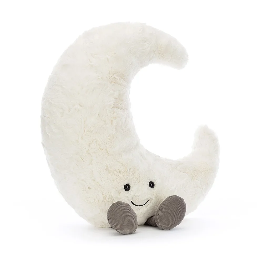 "Jellycat Soft Toy, Cuddly toy - Amuseable Moon, 39x32 cm image"