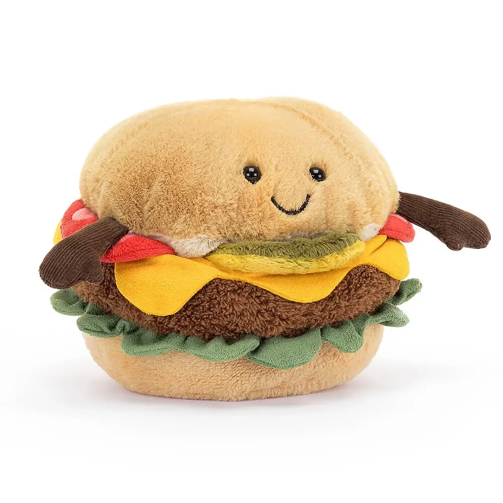 Jellycat Soft Toy, Cuddly toy - Amuseable Burger