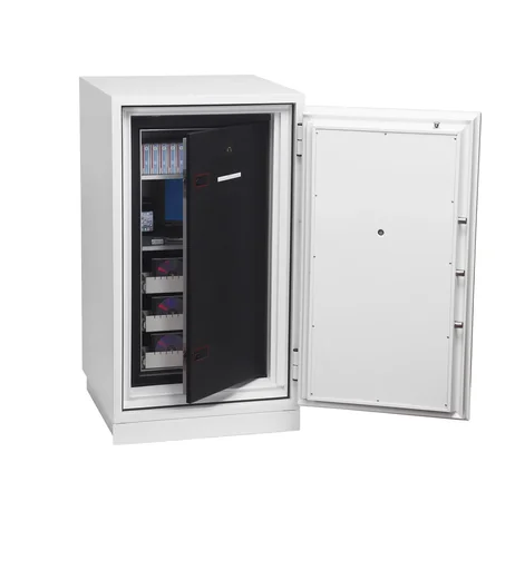 "Data Commander data protection safe, external dimensions 1160 x 690 x 720 mm, with key lock image"