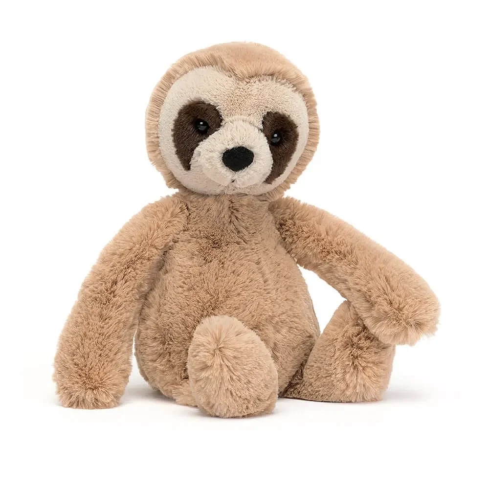 "Jellycat Soft Toy, Cuddly toy - Bashful Sloth, 28 x 12 cm image"