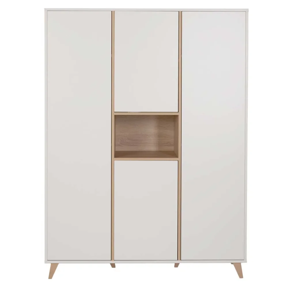 "Quax loft 3 door cabinet white image"