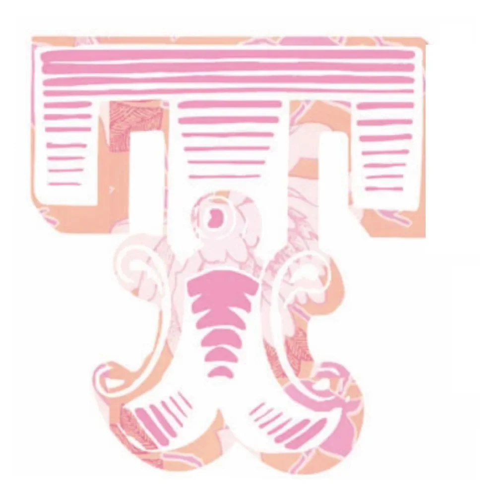 "Lilipinso sticker pink letter t image"