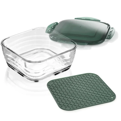 "Glass bowl set, 3-piece image"