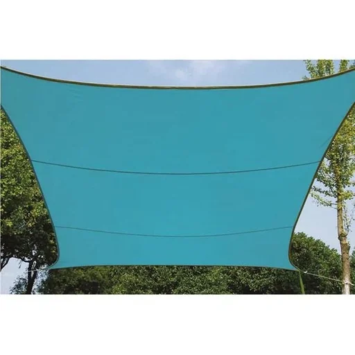 "Sun sail - square - 5 x 5 m - sky blue image"