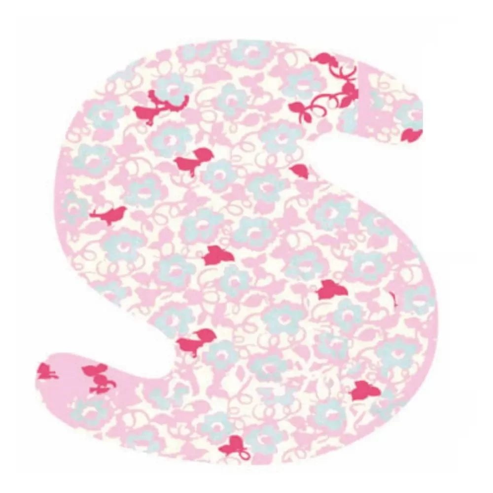 "Lilipinso sticker pink letter s image"
