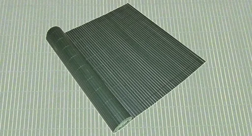 "Privacy and wind protection "Dark green" 5 m long image"