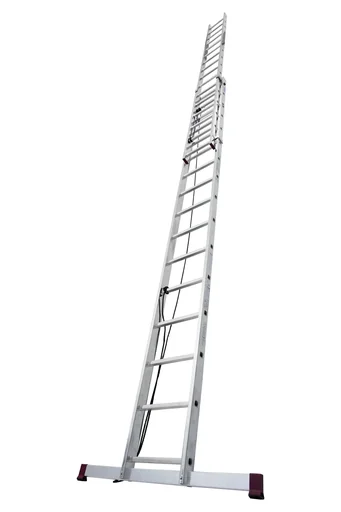 "Aluminum rope ladder 2-part - 2 x 16 rungs image"