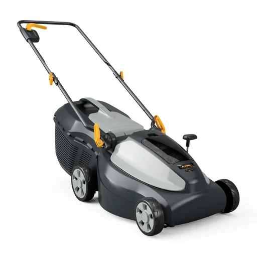 "Cordless lawn mower "AL1 3820 Li", with battery and charger image"