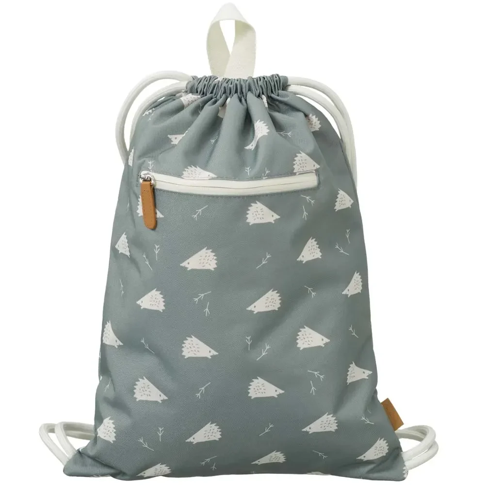 "Fresk bag hedgehog blue gray image"