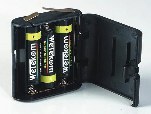 "Alkaline flat battery 4.5V in interchangeable case - 1 piece image"