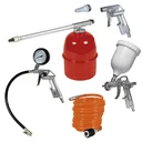 Professional compressed air set, 5 pieces