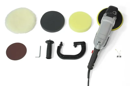 "Car rotary polishing machine - 1,500 watts with LC display image"