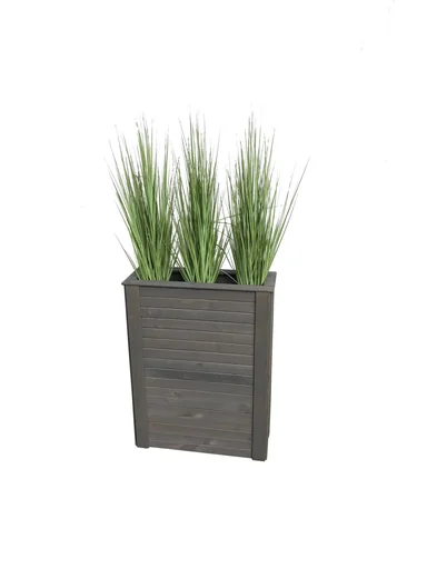 "Room divider "Grömitz", grey image"