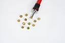 Branding iron set 12 pcs., flower, moon, heart etc.