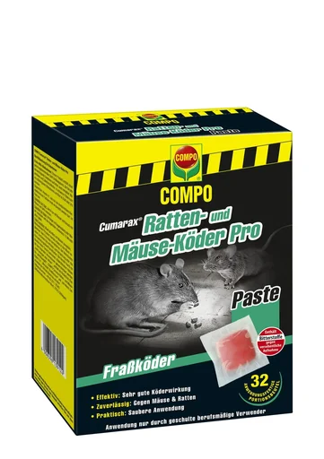 "Rat and mouse bait "Cumarax Pro" - 480 g image"