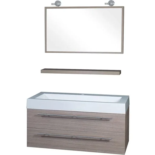 "Bathroom furniture Force 100 cm - oak image"