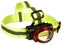 Headlamp with COB LED and rear light
