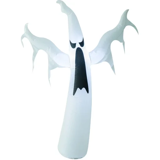 "Halloween Decoration Self-Inflating Ghost LED Illuminated White image"