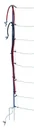 Wolf net TitanNet Premium Vario, 50 m, +/- white/blue, 122 cm, double tip