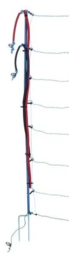 "Wolf net TitanNet Premium Vario, 50 m, +/- white/blue, 122 cm, double tip image"