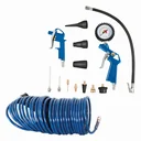 Compressed air accessory set, 13 pieces
