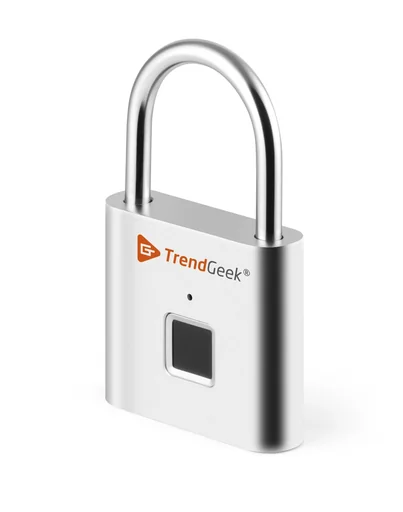 "Fingerprint padlock image"