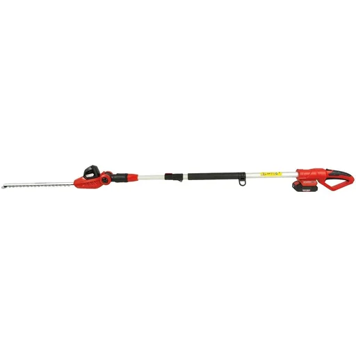 "Hedge trimmer with telescopic handle, battery and charger - 41cm cutting length - AHS 2020 T-Lion image"
