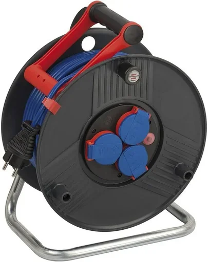 "Cable reel Garant IP44, diameter 290mm, 50m blue Bremaxx cable image"