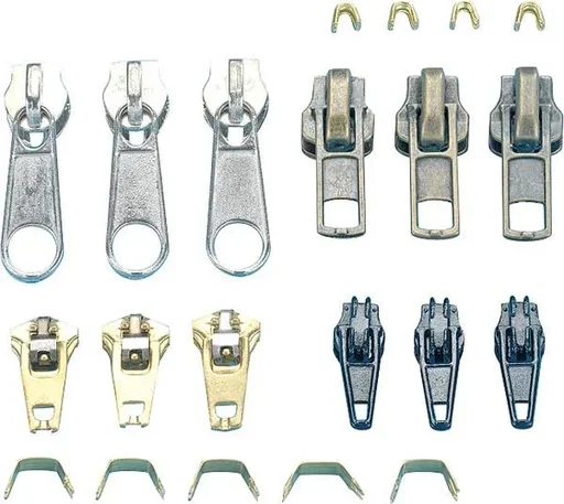 "Zipper repair kit, 22 pieces image"