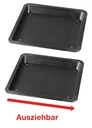 Extendable baking tray 33-53.5 cm, set of 2