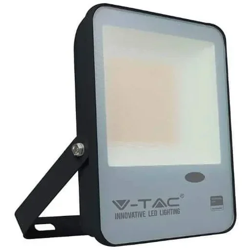 "VT-117S LED headlight with day/night sensor - 100 W - 10000 Lm - 6500K - black image"