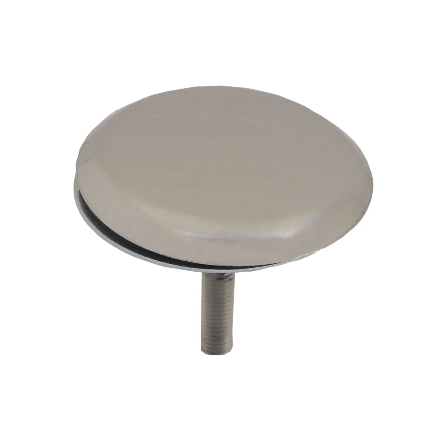 "Blanking plug for dispensing tower, chrome image"