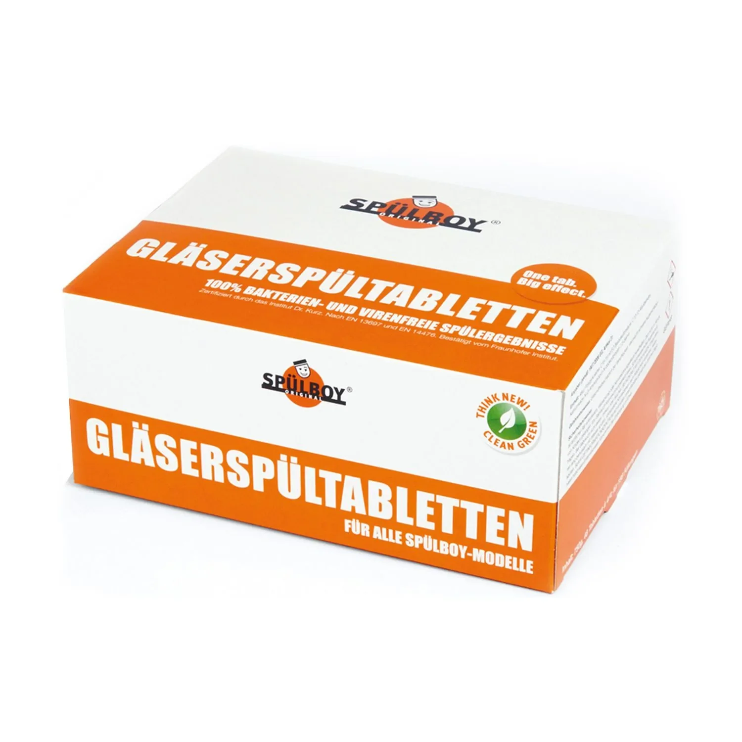 Glasswasher tablets, Glass rinse tablets - for SPÜLBOY Glass washer