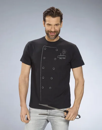 "T-Shirt Grillmeister, color black, size XL image"